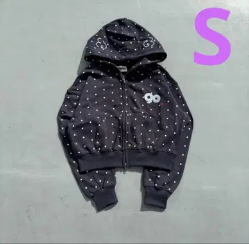 9090 Angel Dot Zip Hoodie