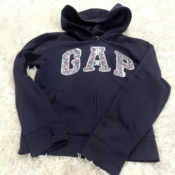 GAP 스팽글 지퍼 후드티 네이비 y2k 헤이세이 여자 헤이세이 갸루