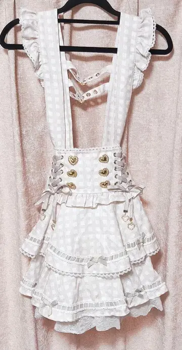 리즈리사 계열 체크 치마바지