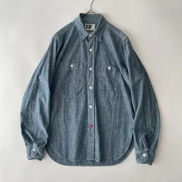 ENGINEERED GARMENTS (ja) S 워크 셔츠 샴브레이