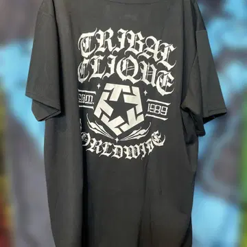 TRIBAL CLIQUE 블랙 저지 댄스