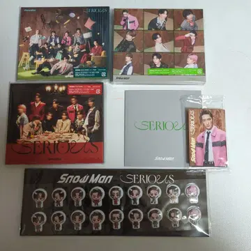 Snow Man SERIOUS (CD+DVD) 초회반 구매자 혜택 포함