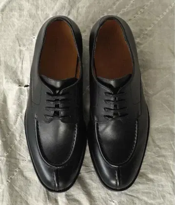 shiun COW LEATHER U-TIP DERBY 39