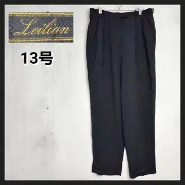 레리안 테이퍼드 팬츠 블랙