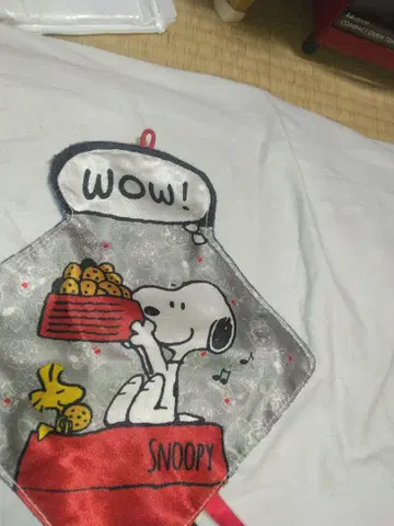 스누피 타월 WOW! 디자인