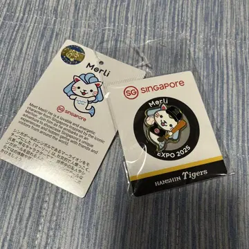 Merli EXPO 2025 핀 배지 Hanshin Tigers