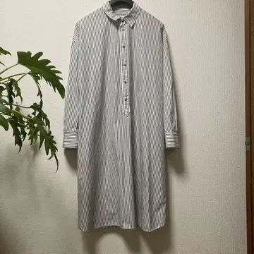 S pick & Span 펄 버튼 원피스 cotton100%