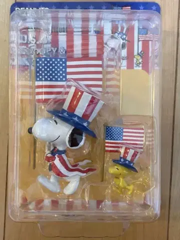 메디콤토이 스누피 우드스탁 USA 피규어