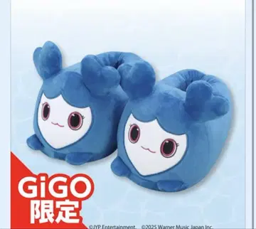 GiGO 한정판 TWICE LOVELYS 봉제 인형 슬리퍼 쯔위
