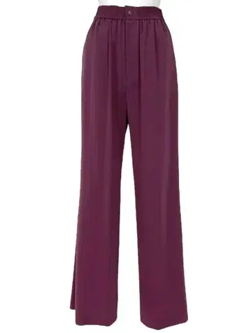 23SS 플럼 HYKE STRETCH WIDE LEG PANTS