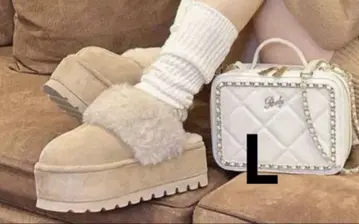 Rady 통굽 무스탕 샌들 L 상자 없음