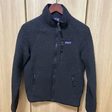 patagonia 플리스 자켓 S 블랙 레트로 파일 자켓