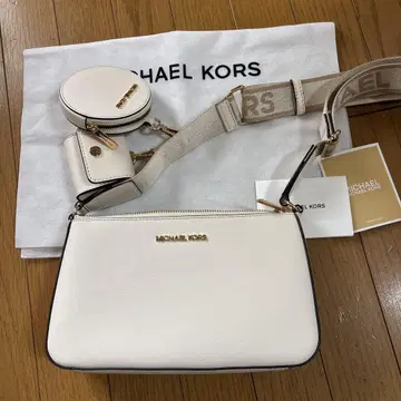 MICHAEL KORS 화이트 숄더백