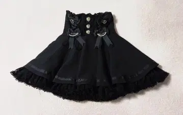 리즈리사 계열 리본 볼륨 플레어 스커트