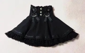 리즈리사 계열 리본 볼륨 플레어 스커트