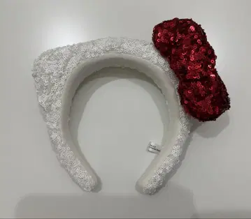 Hello Kitty 스팽글 머리띠
