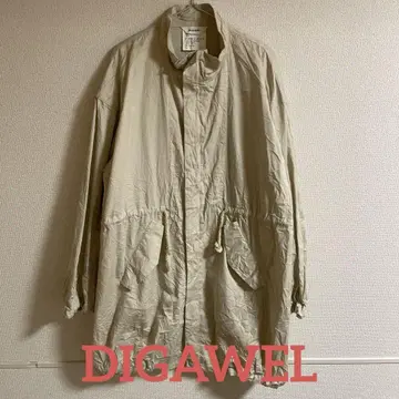 [새상품] DIGAWEL 디가웰 LOOSE COAT 루즈 코트 베이지