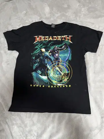 MEGADETH 메가데스 밴드T셔츠 L사이즈