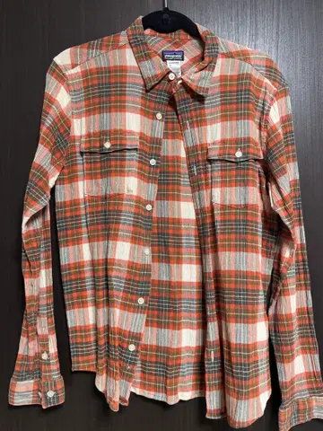 patagonia 체크 무늬 셔츠 S 사이즈