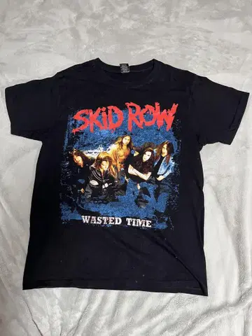 SKID ROW 스키드 로우 밴딩 티셔츠 L 사이즈