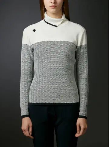 DESCENTE 하이넥 스웨터