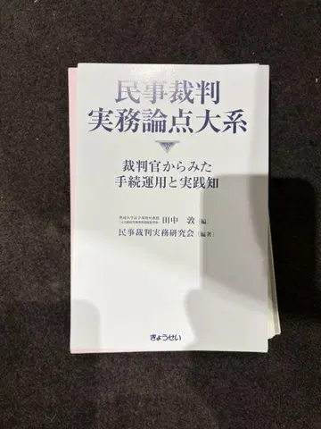 [재단 완료] 민사재판 실무 쟁점 대계