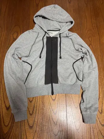 COYSEIO 지퍼 후드티 그레이