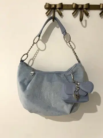 [새상품] Juicy Couture 블루 쥬시 꾸뛰르 백