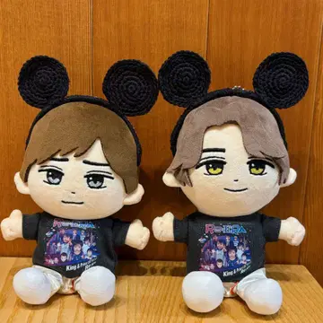 [ 2개 세트 ] 킹프리 행복 인형 귀 달린 머리띠