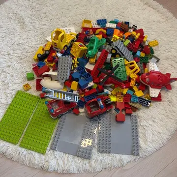 레고 듀플로 소방서 묶음 판매 단종 상품 포함 LEGO 사다리 소방차