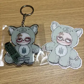 그랑피피 아크릴 키링 그린