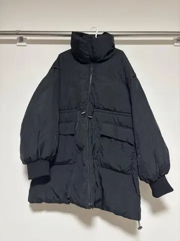 PAGEBOY 블랙 다운 자켓