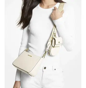 MICHAEL KORS 화이트 숄더백