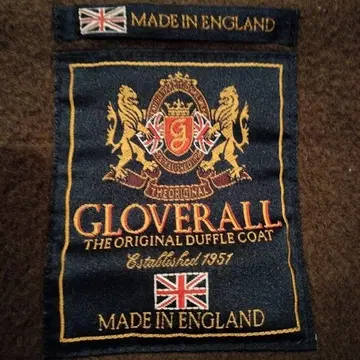 [ 레어 ] GLOVERALL 글로버올 영국제 더플 코트 올리브