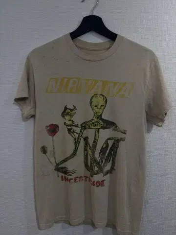레어 NIRVANA incesticide 티셔츠 S 사이즈