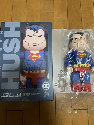 BE@RBRICK 슈퍼맨 HUSH 400%