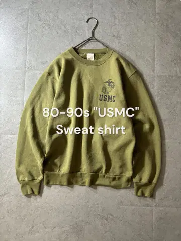 80s90s 미국제 USMC 스웻셔츠 밀리터리