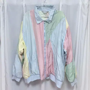 레트로 점퍼 팬시 파스텔 80s 빈티지
