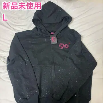 9090 girl Logo Glitter 제브라 L