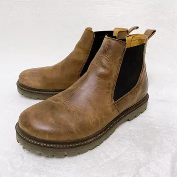 새상품급 버켄스탁 탈론 사이드 고어 부츠 26cm 브라운 가죽