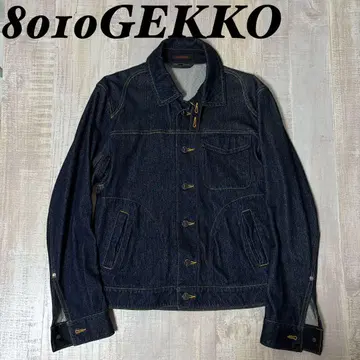 [ 일본제 미사용급 신치 벨트 ] 8010 GEKKO 데님 자켓