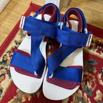 미사용 새상품 HUNTER 헌터 스포츠 샌들 25cm UK6