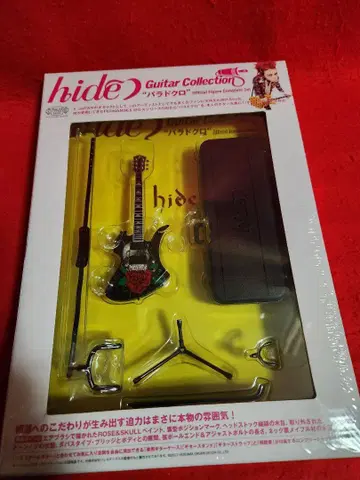 hide 기타 컬렉션 장미 해골 hide XJAPAN