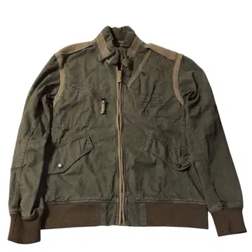 AVIREX U.S.A.A.F. 밀리터리 자켓 카키 M