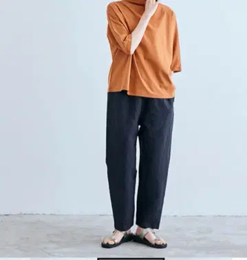 나카가와 마사시치 상점 반슈 직조 테이퍼드 팬츠