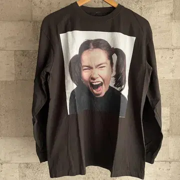 새상품 비요크 Bjork x Kevin Cummins 롱T 블랙 XL