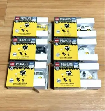 스누피 토미카 PEANUTS 탄생 75주년 기념 드림 6종