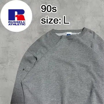 [인기] 90s 멕시코제 Russell 러셀 맨투맨 그레이 L