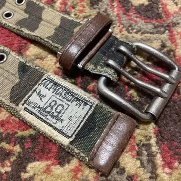 카모 패턴 빈티지 벨트 90s