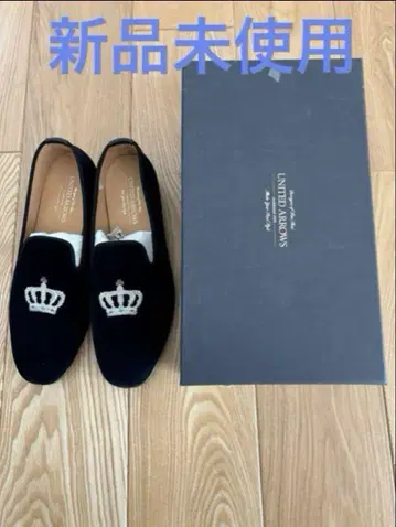 미사용 새상품 UNITED ARROWS 크라운 자수